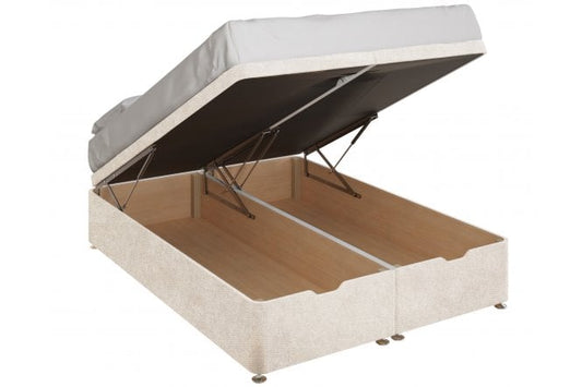 Maple Luxury Storage Ottoman - End Lift