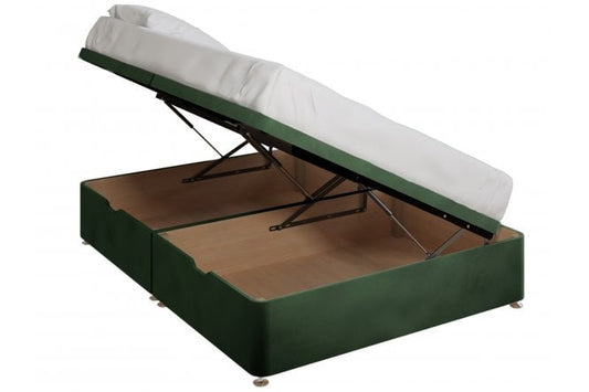 Maple Luxury Storage Ottoman – Side Lift – Made in Great Britain