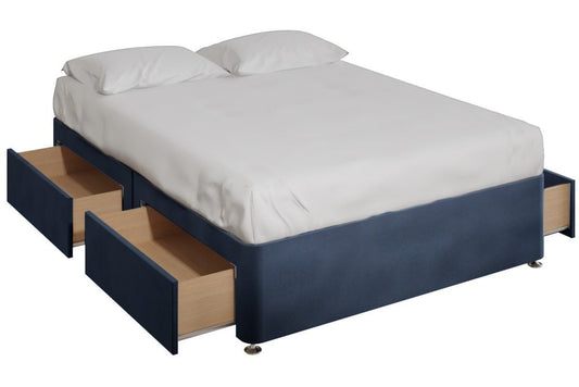 Pear Classic Divan Base With 4 Large Drawers