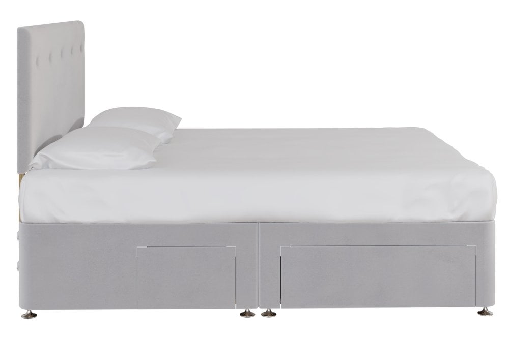 Apple Divan Bed With 4 Drawers - Varied Sizes