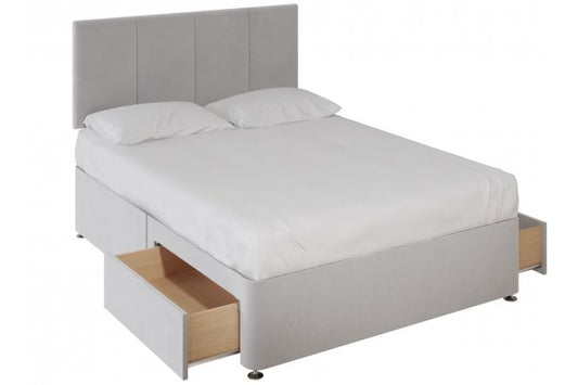 Aspen Divan Bed With 2 Large End Drawers