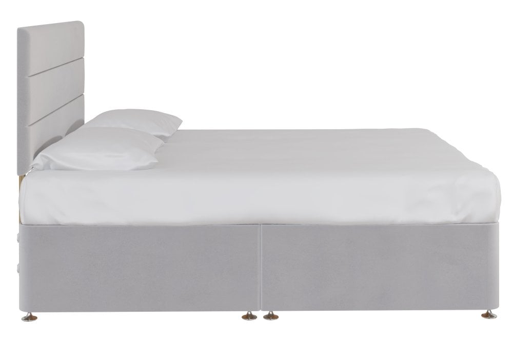 Beech Divan Bed Without Drawers