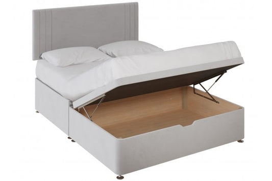 Birch Half End Lift Ottoman With Headboard