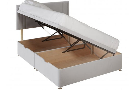 Birch Side Lift Ottoman With Headboard