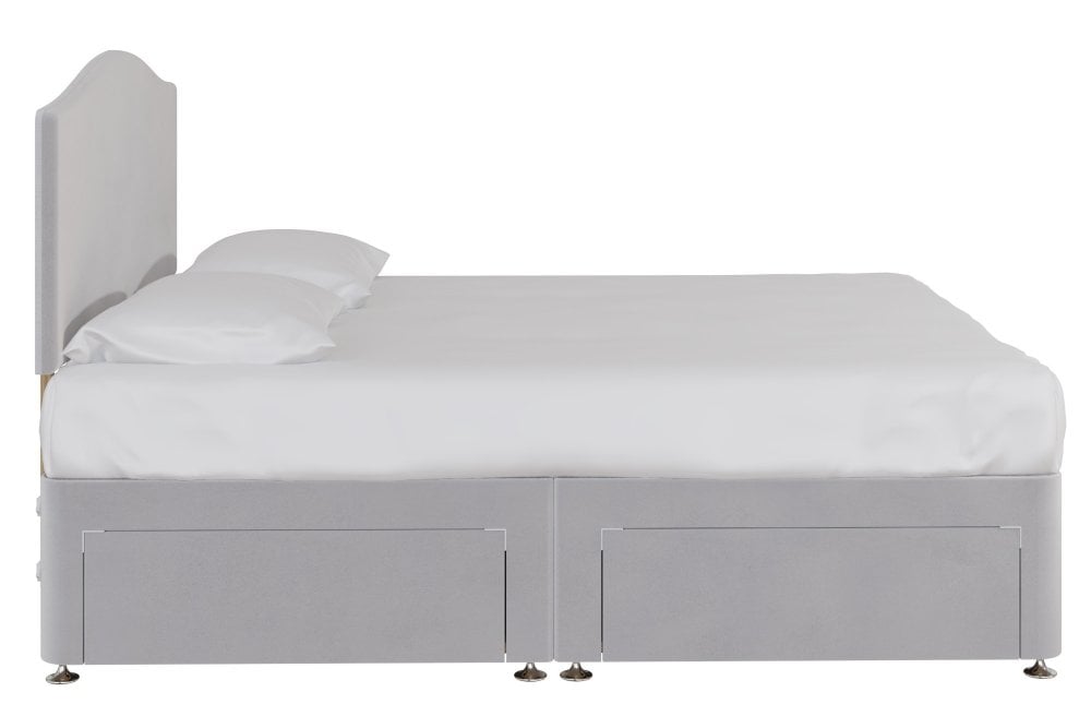 Crab Divan Bed With 2 Large Side Drawers
