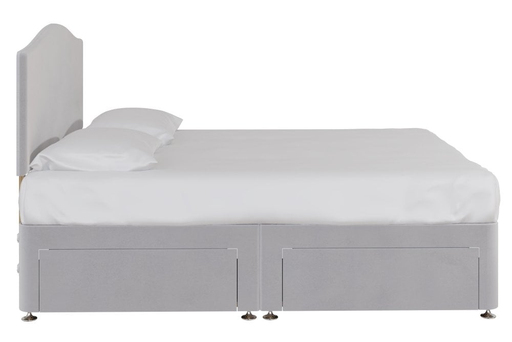 Crab Divan Bed With 4 Large Drawers
