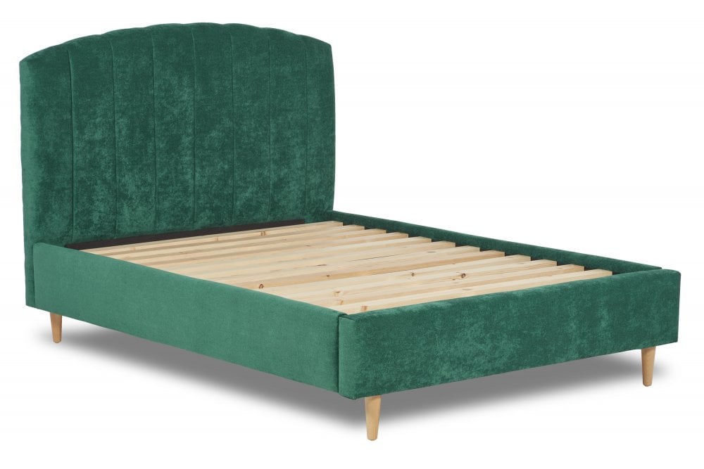 Modern curved bed frame discount