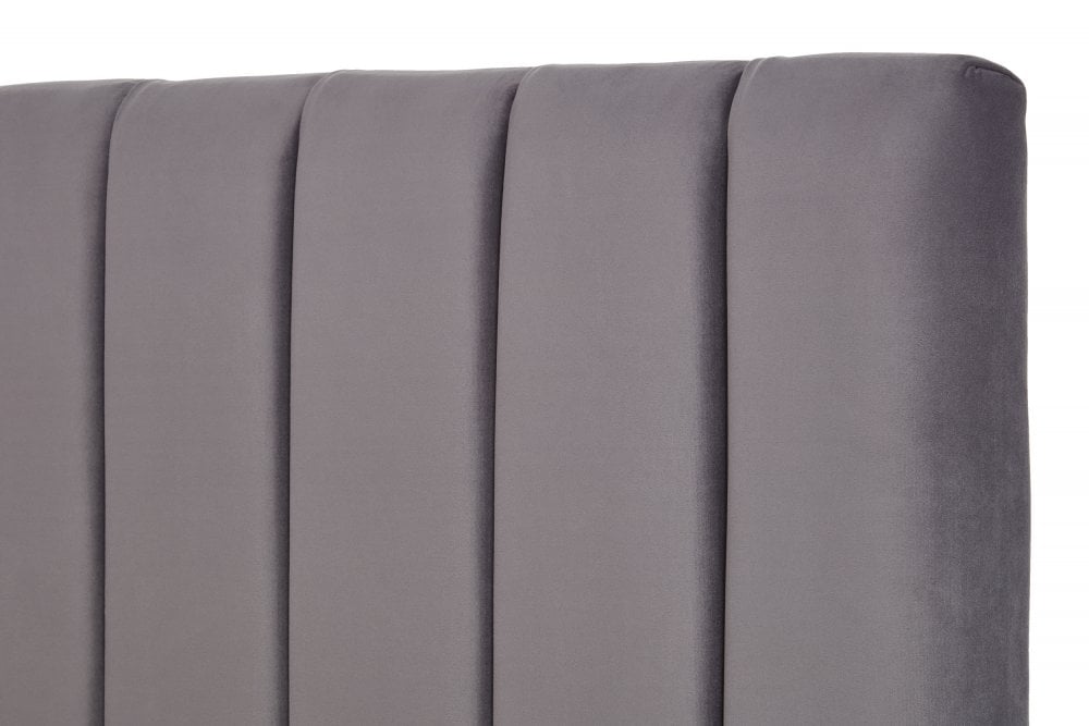 Harrogate Vertical Paneled Fabric Bed
