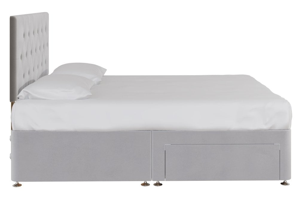 Holly Divan Bed With 2 Large End Drawers