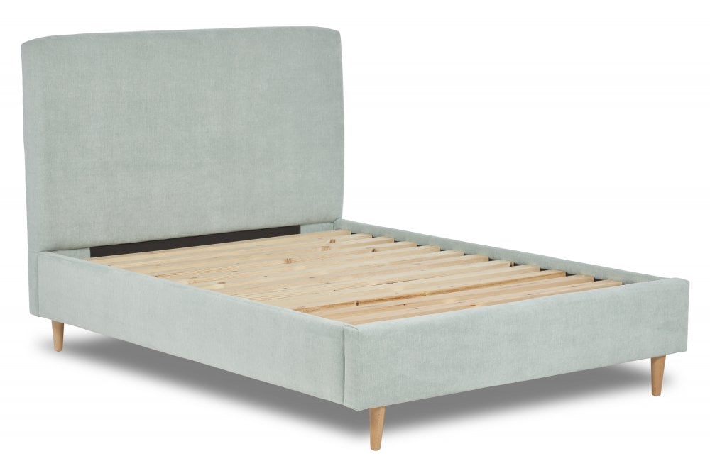Leyburn Modern Fabric Bed With Minimalist Design