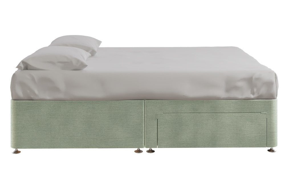 Pear Classic Divan Base With 2 Large End Drawers